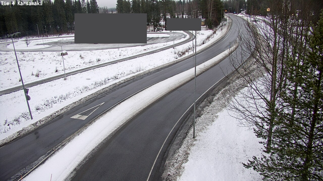 Weather Camera Image Road 4 Kärsämäki, Kärsämäki, Pohjois-Pohjanmaa