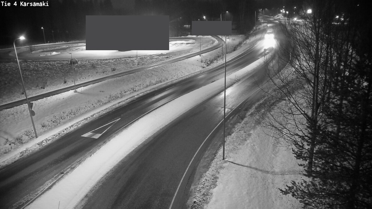 Weather Camera Image Road 4 Kärsämäki, Kärsämäki, Pohjois-Pohjanmaa