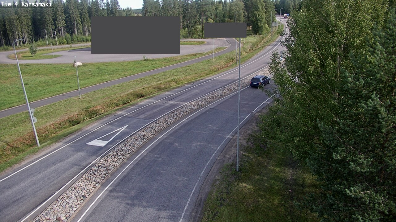 Weather Camera Image Road 4 Kärsämäki, Kärsämäki, Pohjois-Pohjanmaa