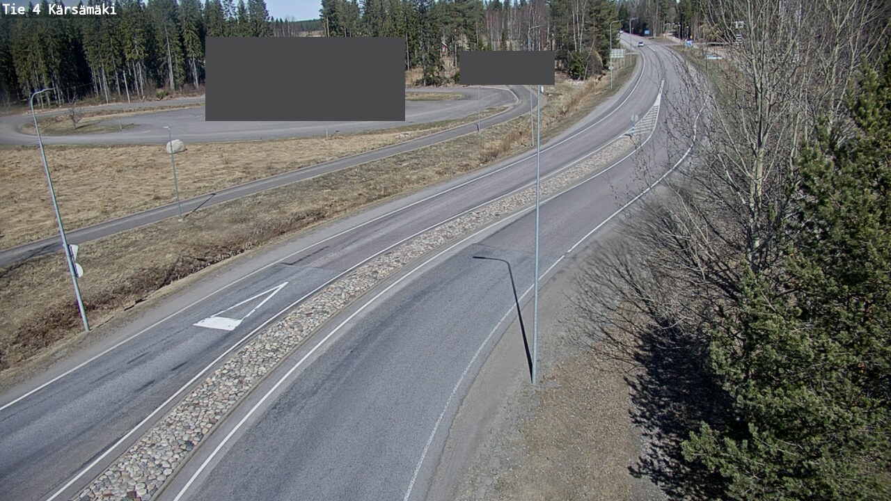 Weather Camera Image Road 4 Kärsämäki, Kärsämäki, Pohjois-Pohjanmaa