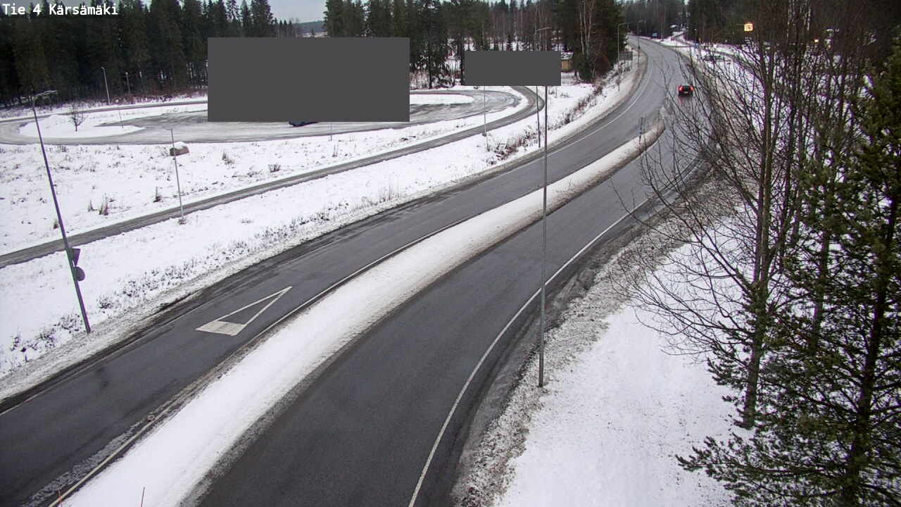 Weather Camera Image Road 4 Kärsämäki, Kärsämäki, Pohjois-Pohjanmaa