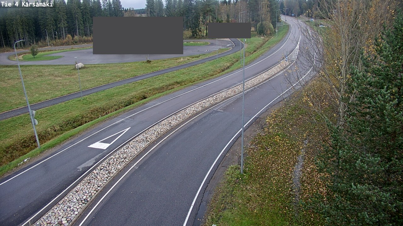 Weather Camera Image Väg 4 Kärsämäki, Kärsämäki, Pohjois-Pohjanmaa