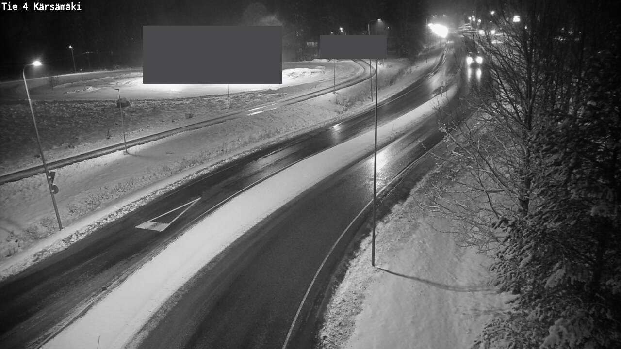Weather Camera Image Road 4 Kärsämäki, Kärsämäki, Pohjois-Pohjanmaa