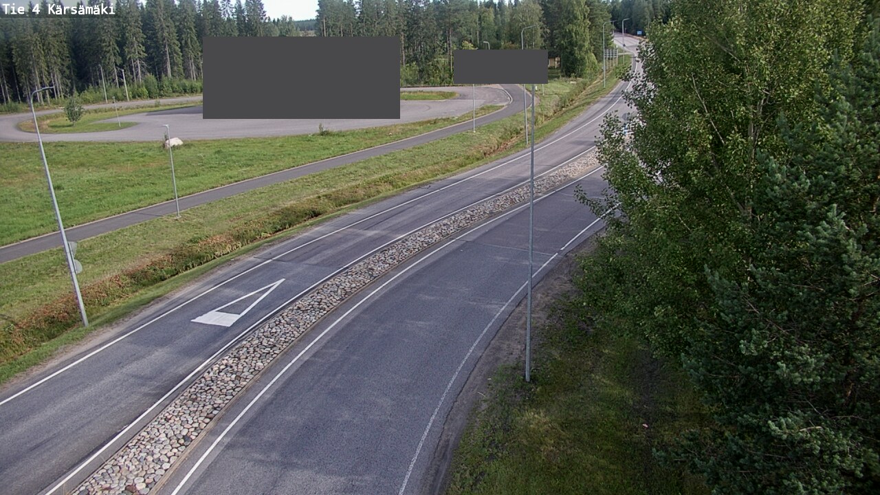 Weather Camera Image Road 4 Kärsämäki, Kärsämäki, Pohjois-Pohjanmaa