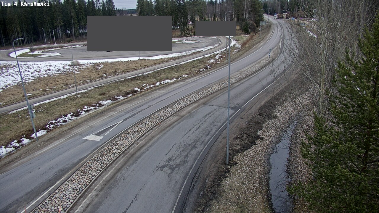 Weather Camera Image Väg 4 Kärsämäki, Kärsämäki, Pohjois-Pohjanmaa