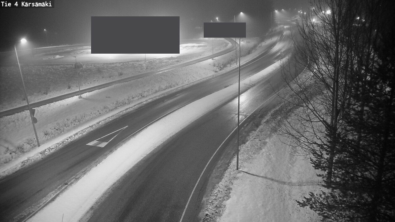 Weather Camera Image Road 4 Kärsämäki, Kärsämäki, Pohjois-Pohjanmaa