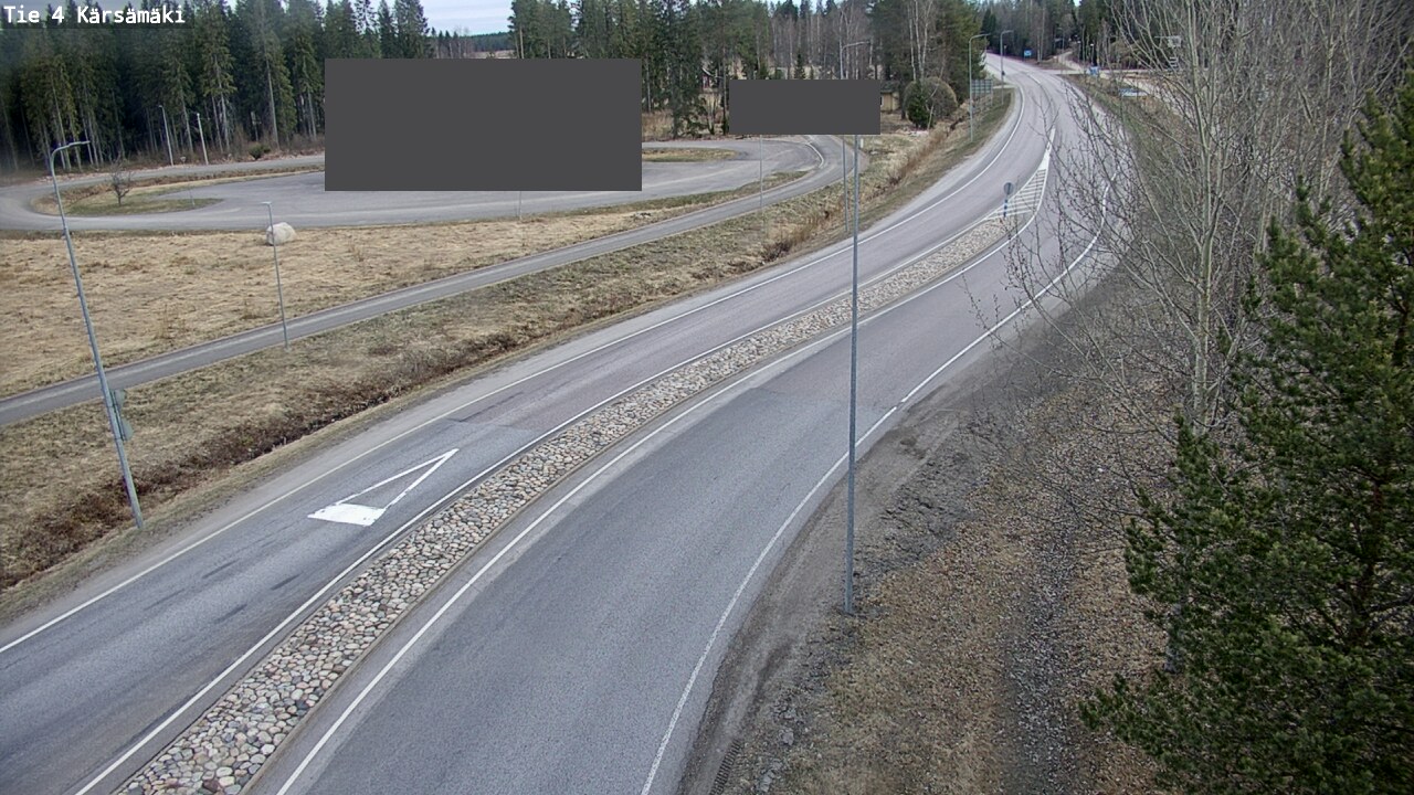 Weather Camera Image Väg 4 Kärsämäki, Kärsämäki, Pohjois-Pohjanmaa