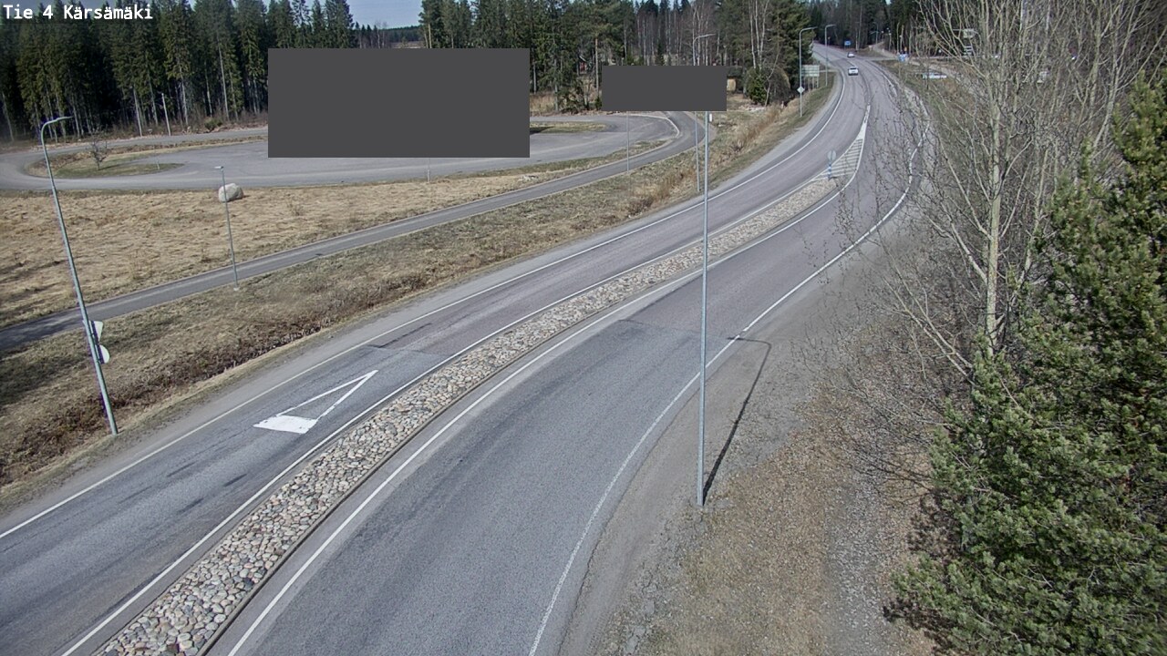 Weather Camera Image Väg 4 Kärsämäki, Kärsämäki, Pohjois-Pohjanmaa