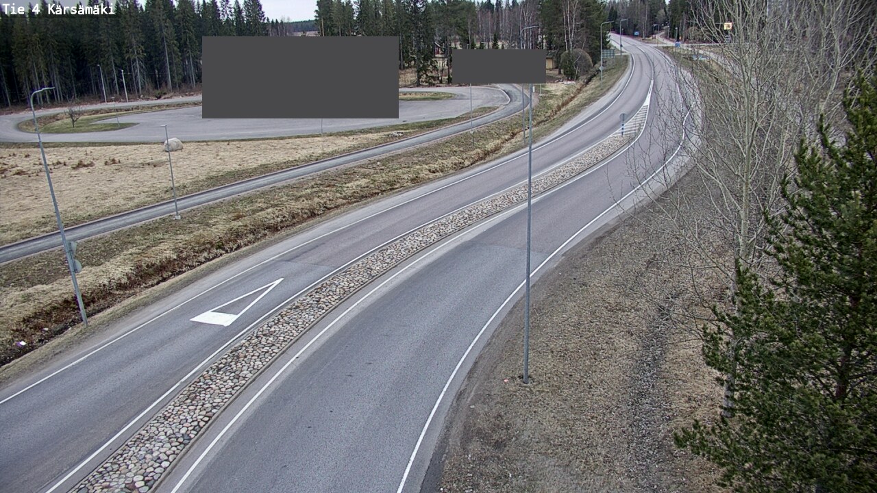Weather Camera Image Road 4 Kärsämäki, Kärsämäki, Pohjois-Pohjanmaa