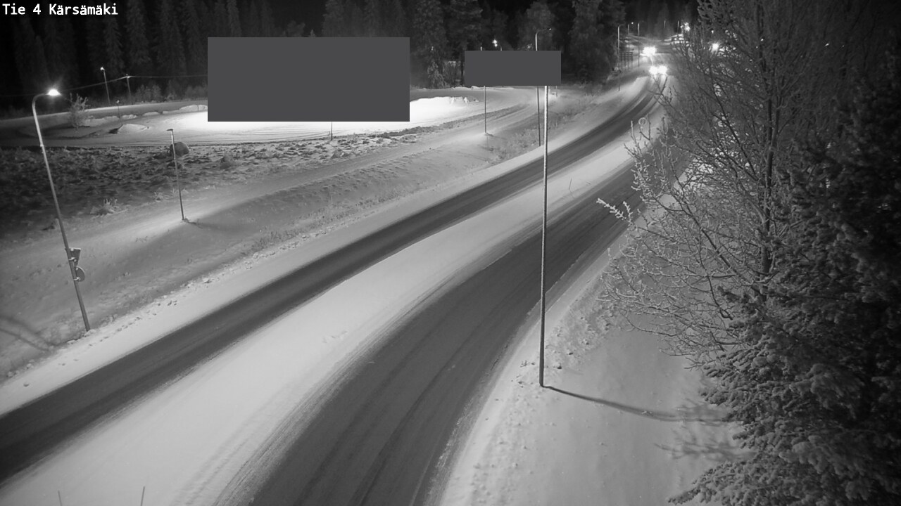Weather Camera Image Road 4 Kärsämäki, Kärsämäki, Pohjois-Pohjanmaa