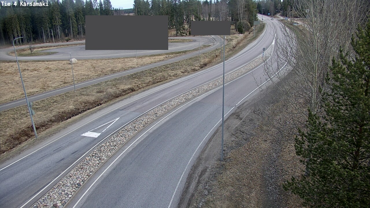 Weather Camera Image Väg 4 Kärsämäki, Kärsämäki, Pohjois-Pohjanmaa