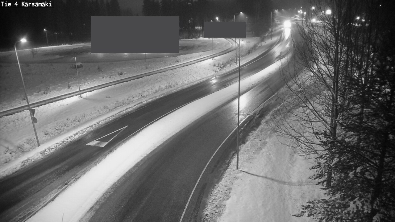 Weather Camera Image Road 4 Kärsämäki, Kärsämäki, Pohjois-Pohjanmaa