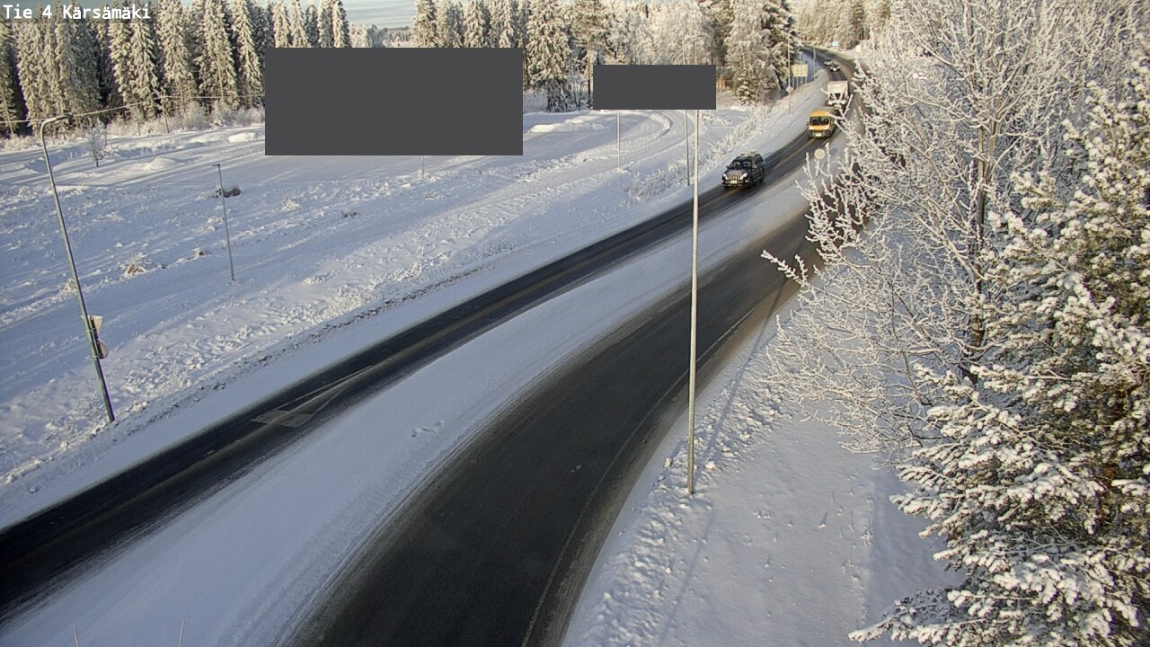 Weather Camera Image Road 4 Kärsämäki, Kärsämäki, Pohjois-Pohjanmaa