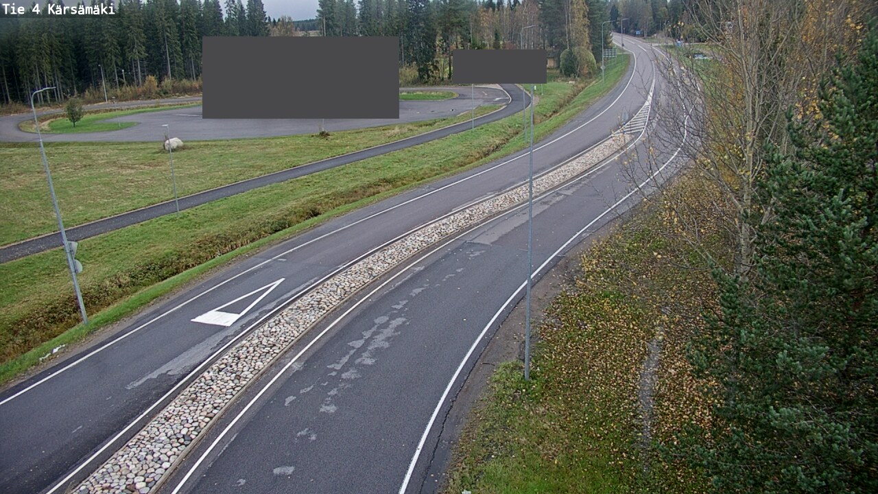 Weather Camera Image Väg 4 Kärsämäki, Kärsämäki, Pohjois-Pohjanmaa