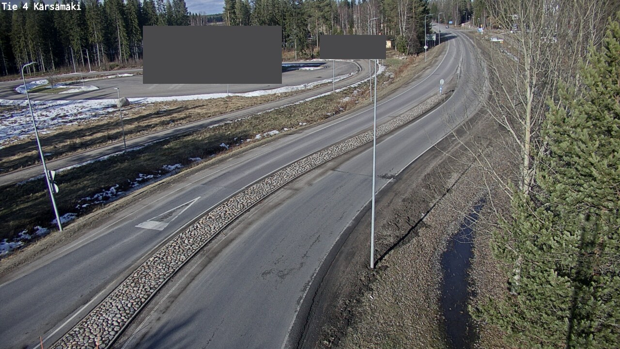 Weather Camera Image Road 4 Kärsämäki, Kärsämäki, Pohjois-Pohjanmaa