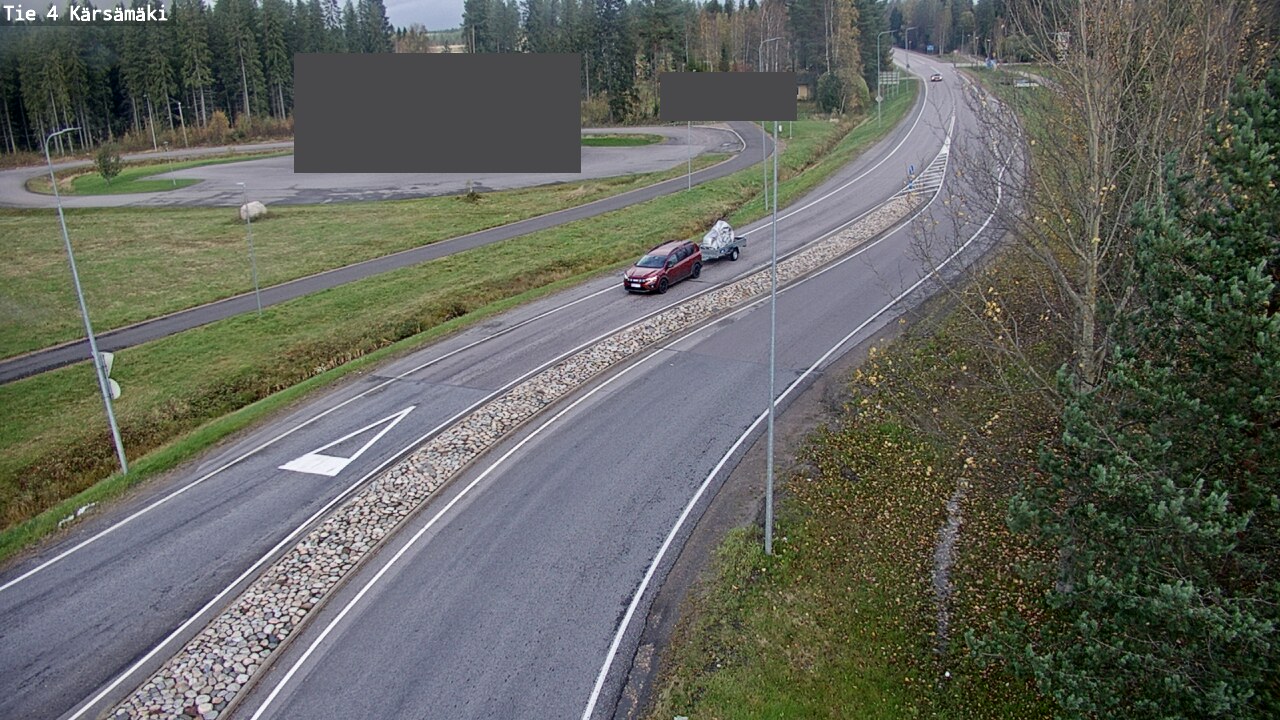 Weather Camera Image Väg 4 Kärsämäki, Kärsämäki, Pohjois-Pohjanmaa