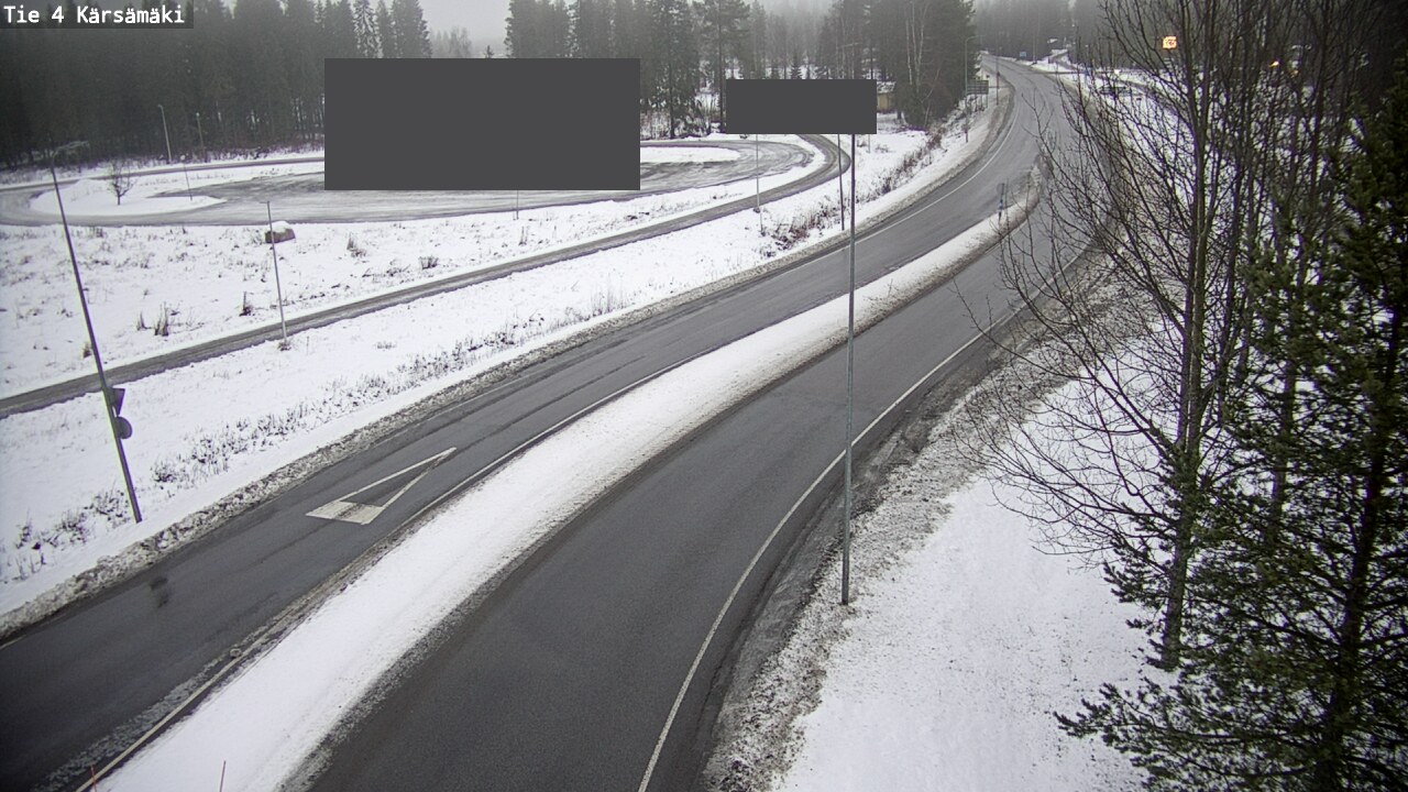 Weather Camera Image Road 4 Kärsämäki, Kärsämäki, Pohjois-Pohjanmaa