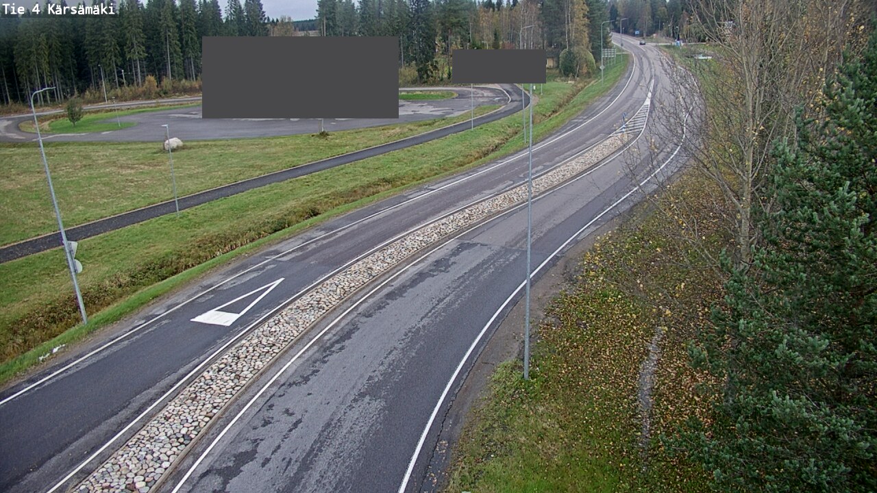 Weather Camera Image Väg 4 Kärsämäki, Kärsämäki, Pohjois-Pohjanmaa