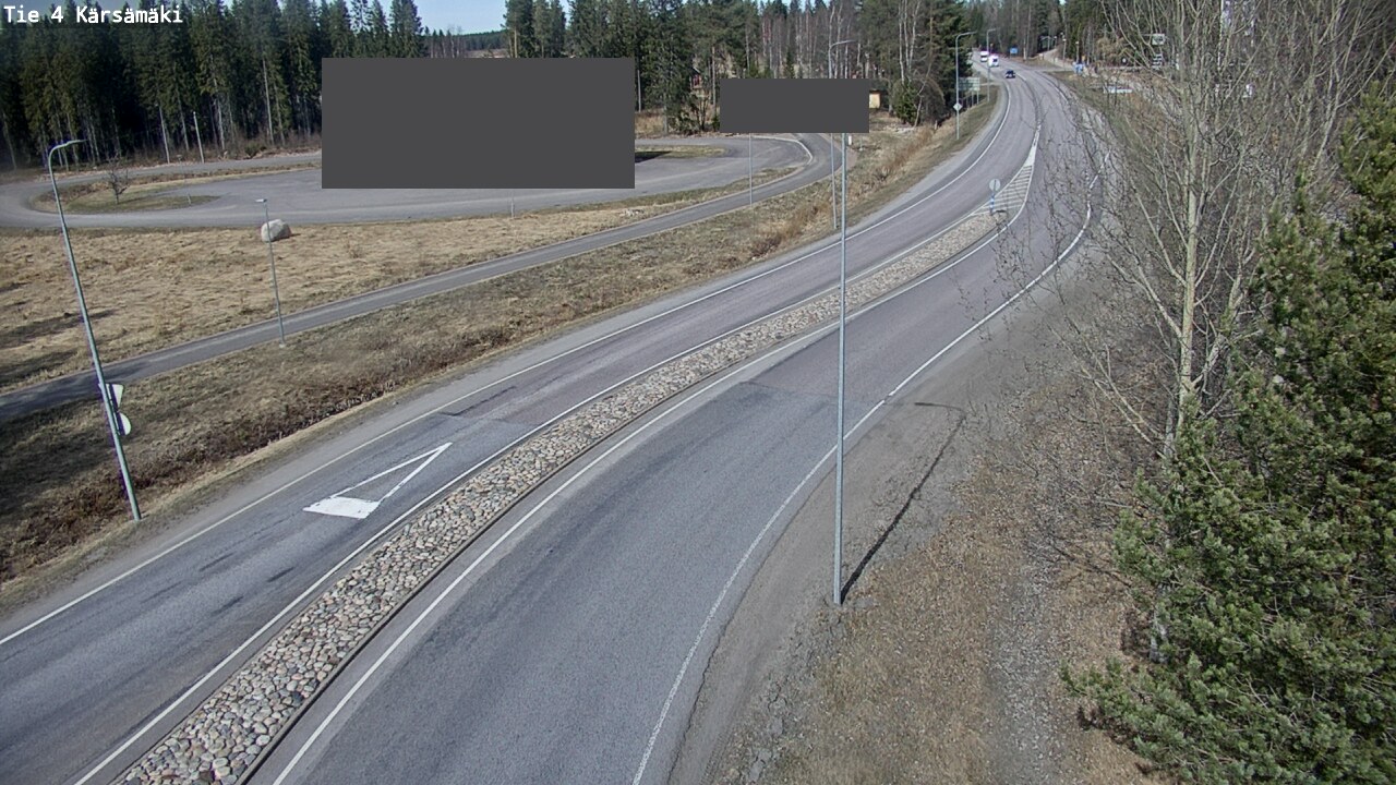 Weather Camera Image Road 4 Kärsämäki, Kärsämäki, Pohjois-Pohjanmaa