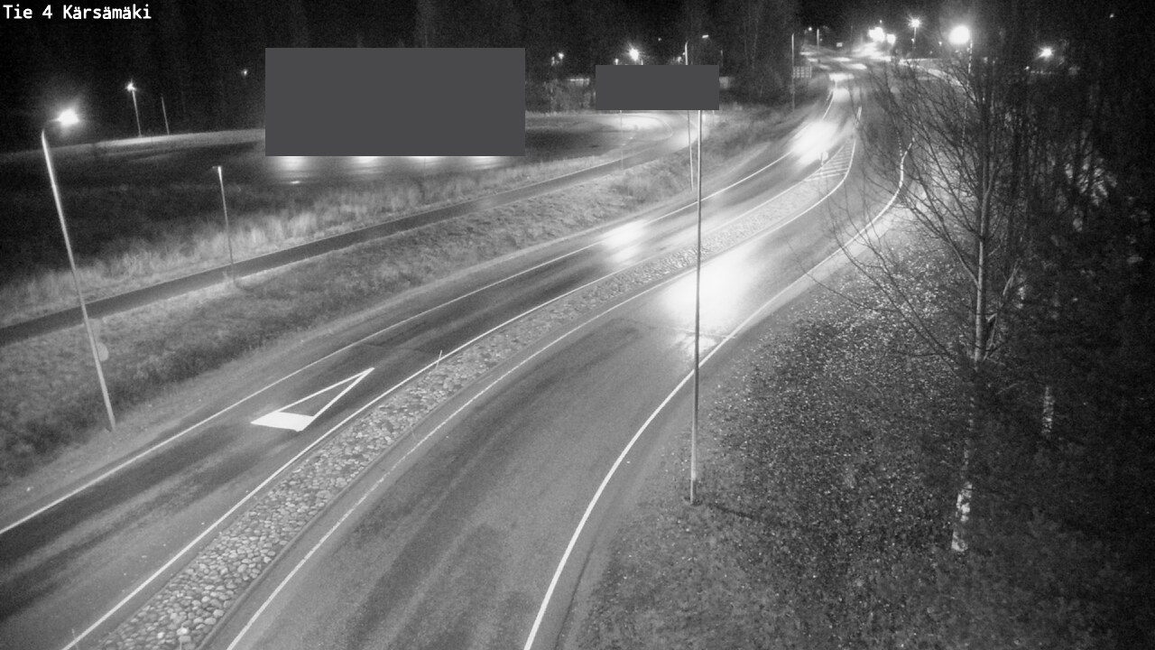Weather Camera Image Väg 4 Kärsämäki, Kärsämäki, Pohjois-Pohjanmaa