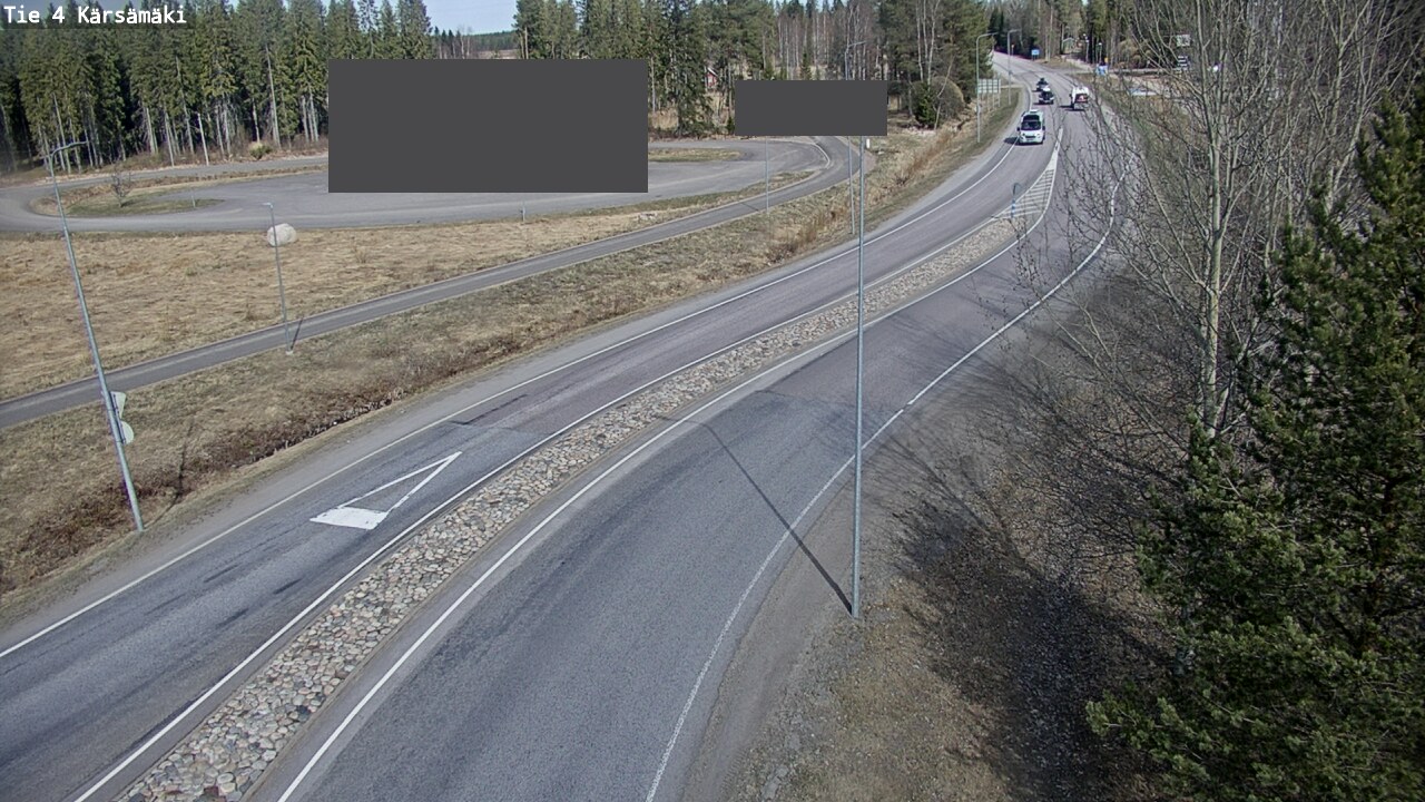 Weather Camera Image Väg 4 Kärsämäki, Kärsämäki, Pohjois-Pohjanmaa