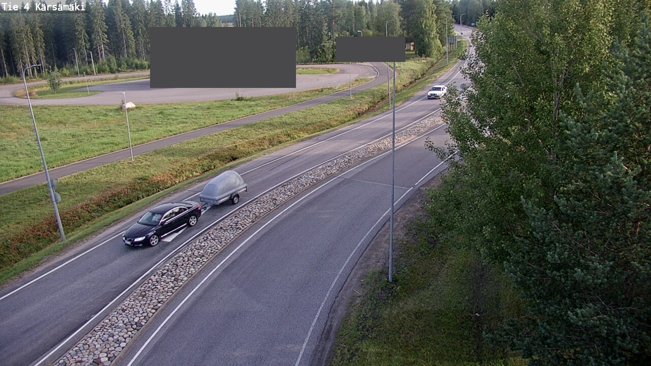 Weather Camera Image Road 4 Kärsämäki, Kärsämäki, Pohjois-Pohjanmaa