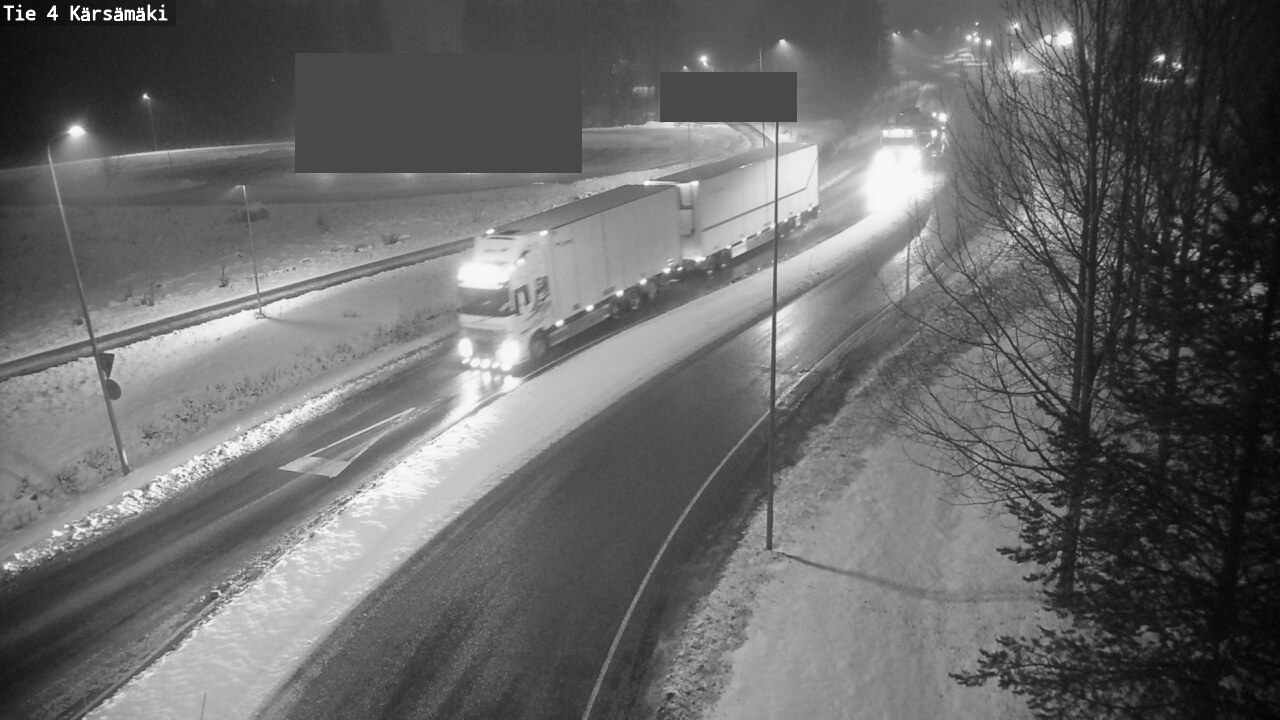 Weather Camera Image Road 4 Kärsämäki, Kärsämäki, Pohjois-Pohjanmaa