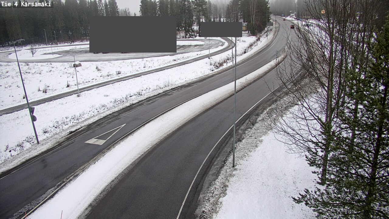 Weather Camera Image Road 4 Kärsämäki, Kärsämäki, Pohjois-Pohjanmaa
