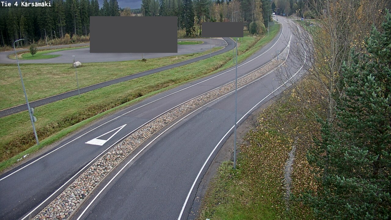 Weather Camera Image Väg 4 Kärsämäki, Kärsämäki, Pohjois-Pohjanmaa