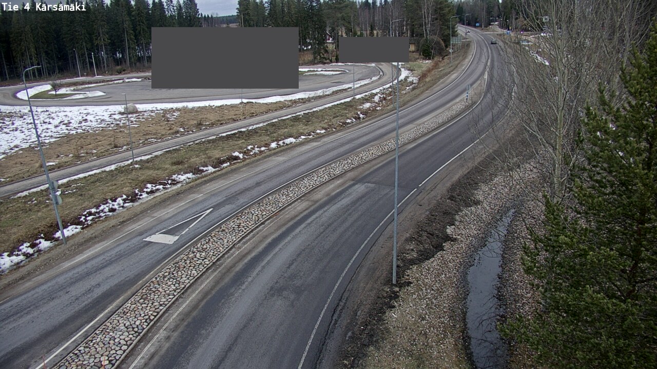 Weather Camera Image Väg 4 Kärsämäki, Kärsämäki, Pohjois-Pohjanmaa