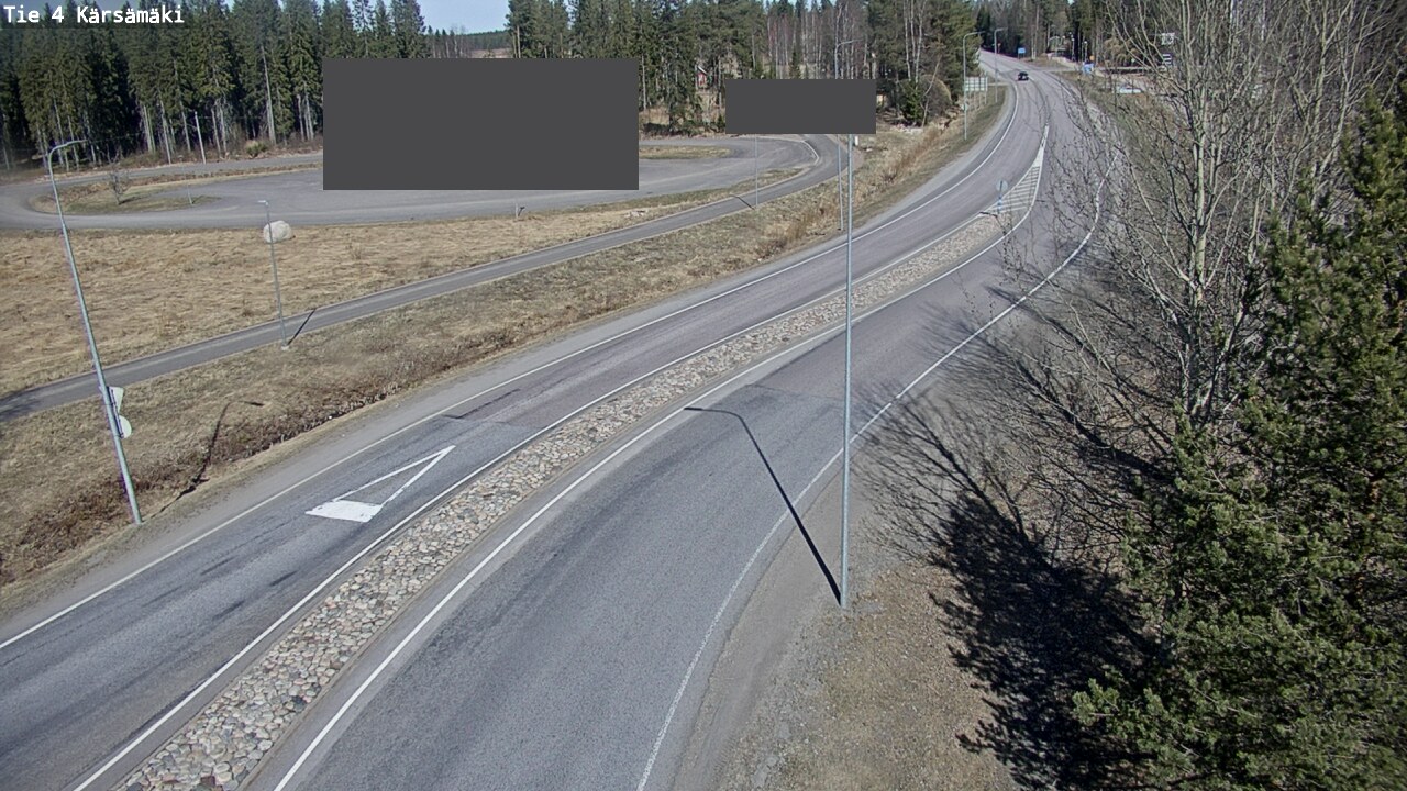 Weather Camera Image Road 4 Kärsämäki, Kärsämäki, Pohjois-Pohjanmaa