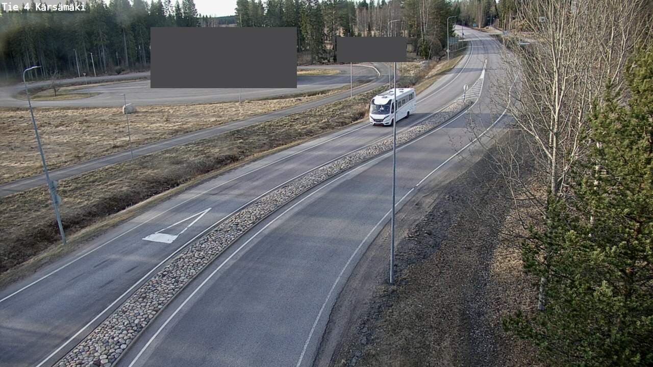 Weather Camera Image Road 4 Kärsämäki, Kärsämäki, Pohjois-Pohjanmaa