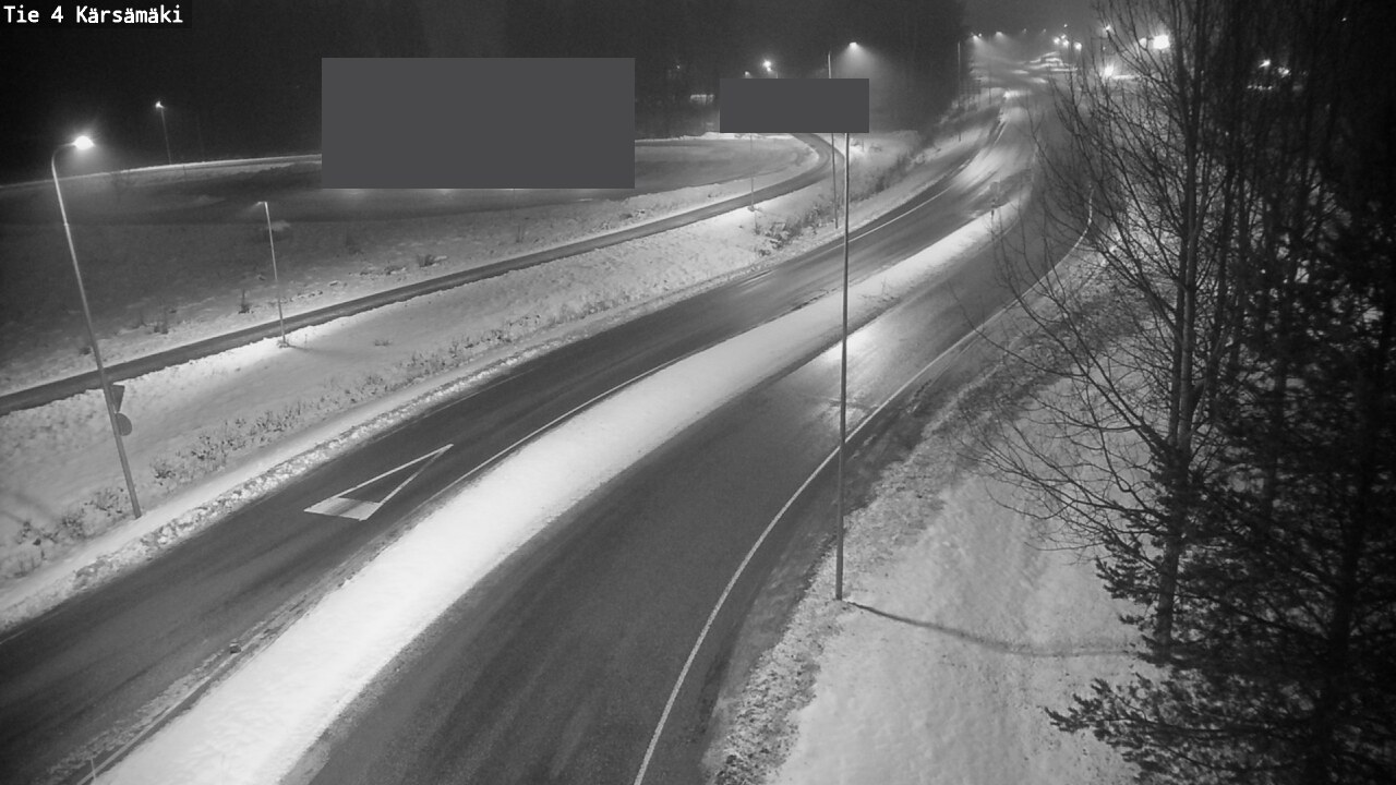 Weather Camera Image Road 4 Kärsämäki, Kärsämäki, Pohjois-Pohjanmaa