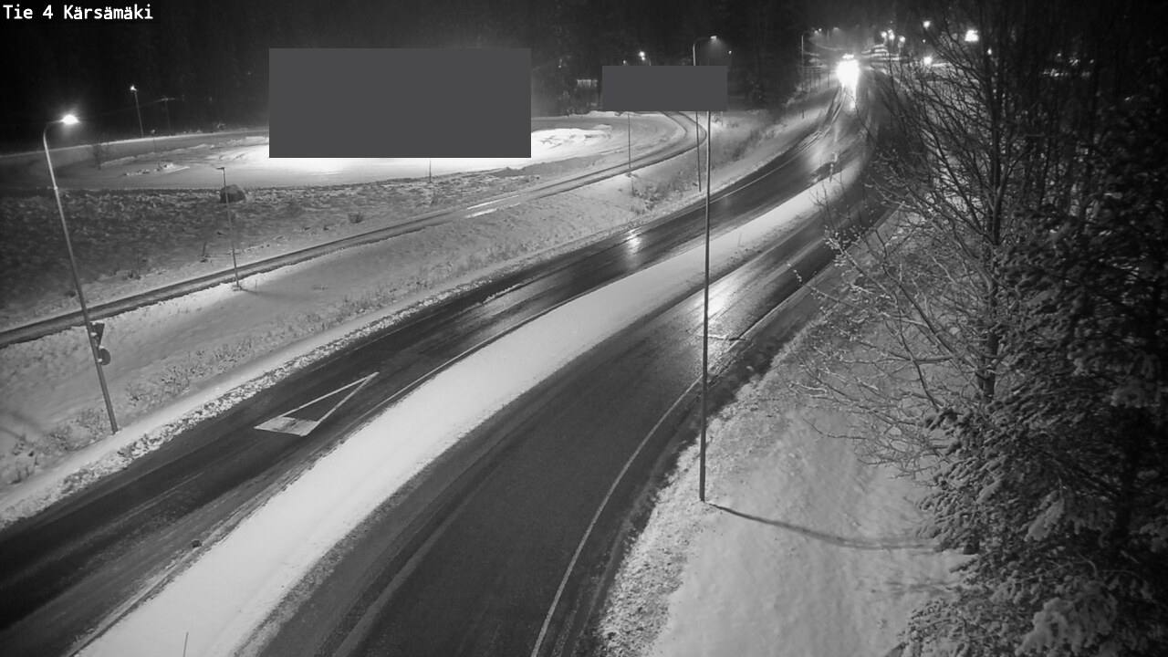 Weather Camera Image Road 4 Kärsämäki, Kärsämäki, Pohjois-Pohjanmaa