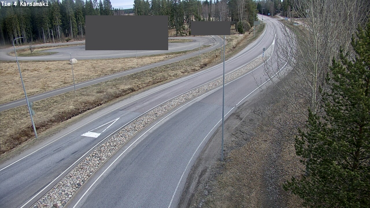 Weather Camera Image Väg 4 Kärsämäki, Kärsämäki, Pohjois-Pohjanmaa