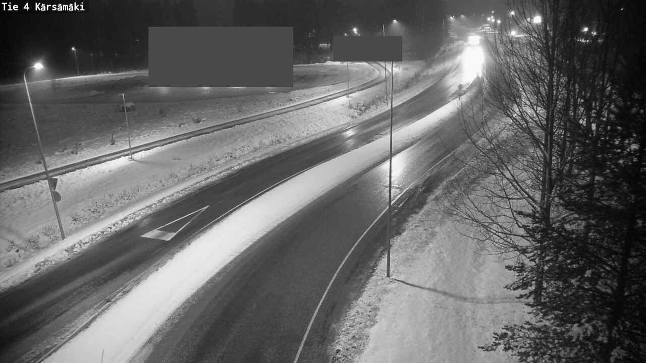 Weather Camera Image Road 4 Kärsämäki, Kärsämäki, Pohjois-Pohjanmaa