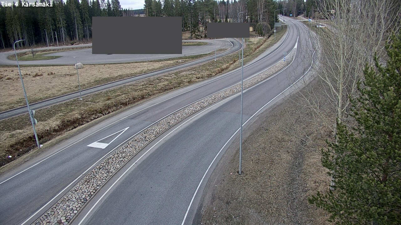 Weather Camera Image Road 4 Kärsämäki, Kärsämäki, Pohjois-Pohjanmaa