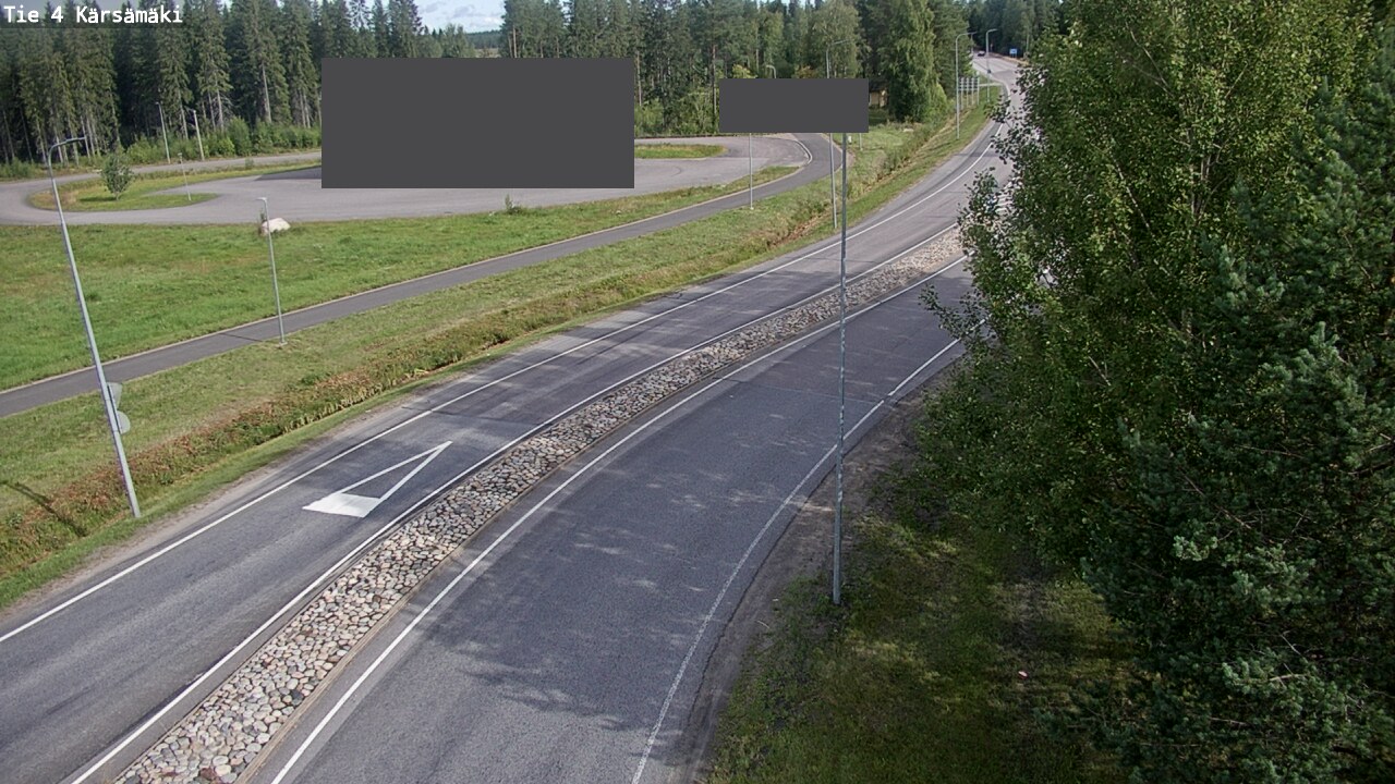 Weather Camera Image Road 4 Kärsämäki, Kärsämäki, Pohjois-Pohjanmaa