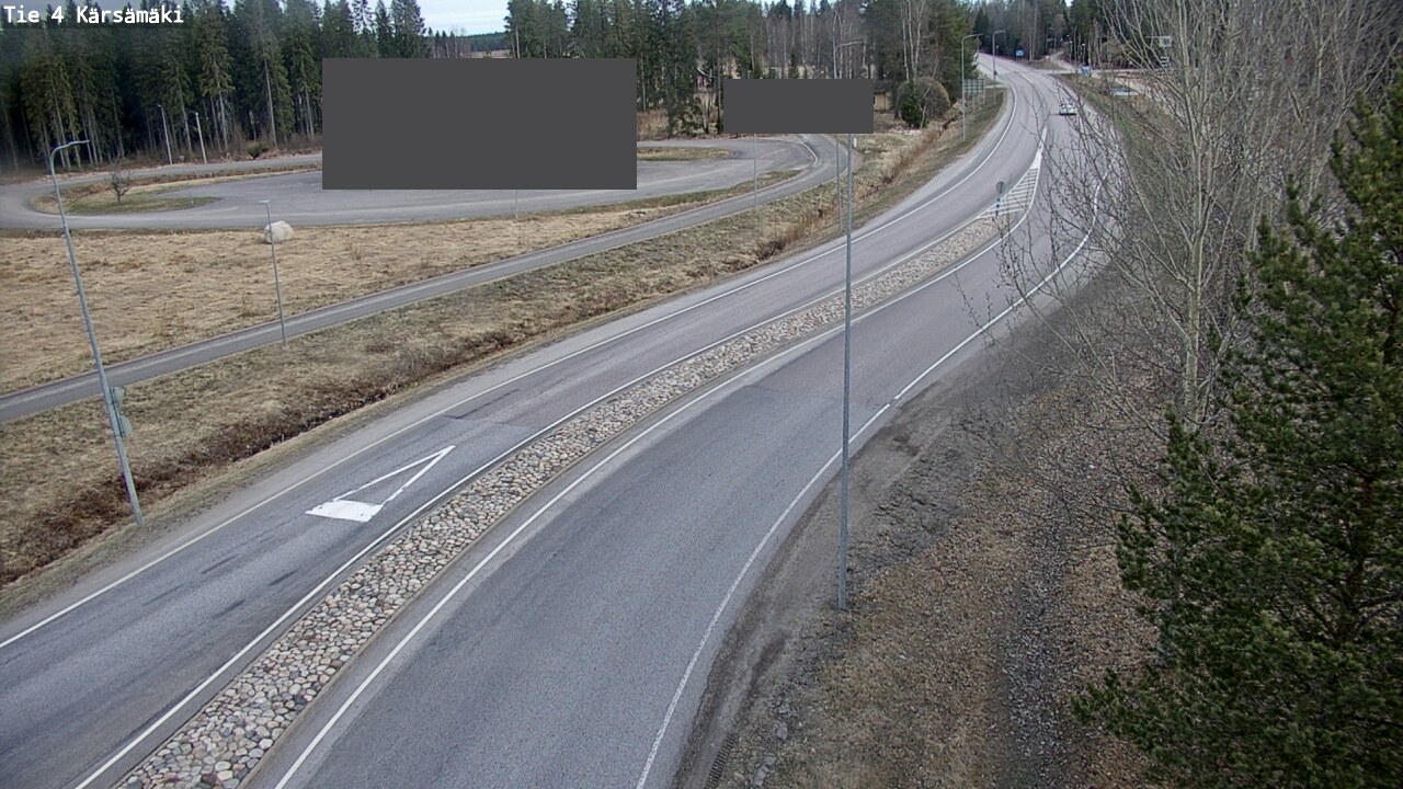 Weather Camera Image Väg 4 Kärsämäki, Kärsämäki, Pohjois-Pohjanmaa