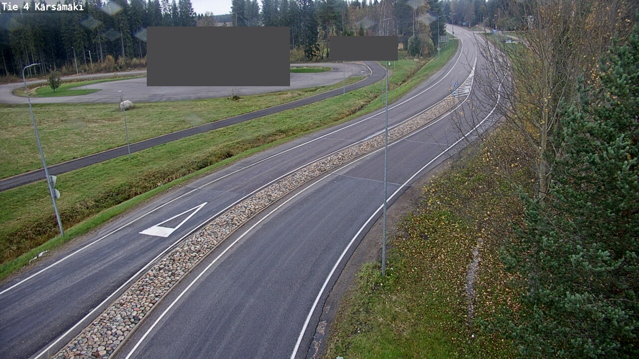 Weather Camera Image Väg 4 Kärsämäki, Kärsämäki, Pohjois-Pohjanmaa