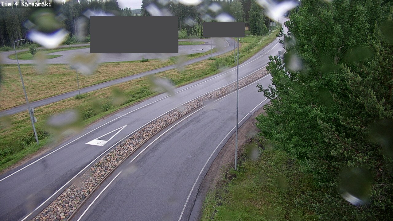 Weather Camera Image Road 4 Kärsämäki, Kärsämäki, Pohjois-Pohjanmaa