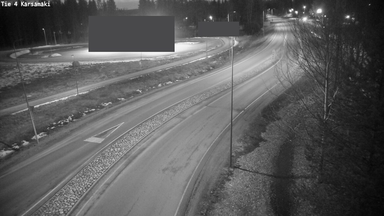 Weather Camera Image Road 4 Kärsämäki, Kärsämäki, Pohjois-Pohjanmaa
