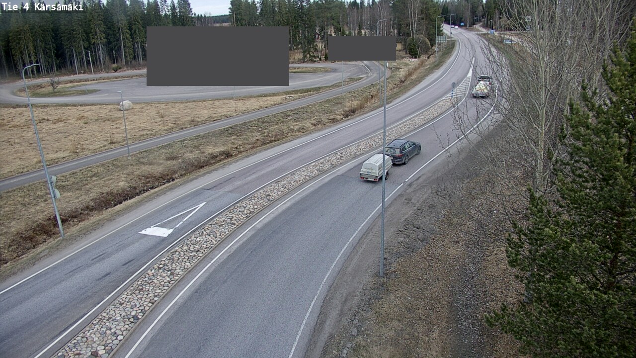 Weather Camera Image Väg 4 Kärsämäki, Kärsämäki, Pohjois-Pohjanmaa