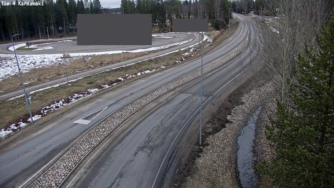 Weather Camera Image Väg 4 Kärsämäki, Kärsämäki, Pohjois-Pohjanmaa
