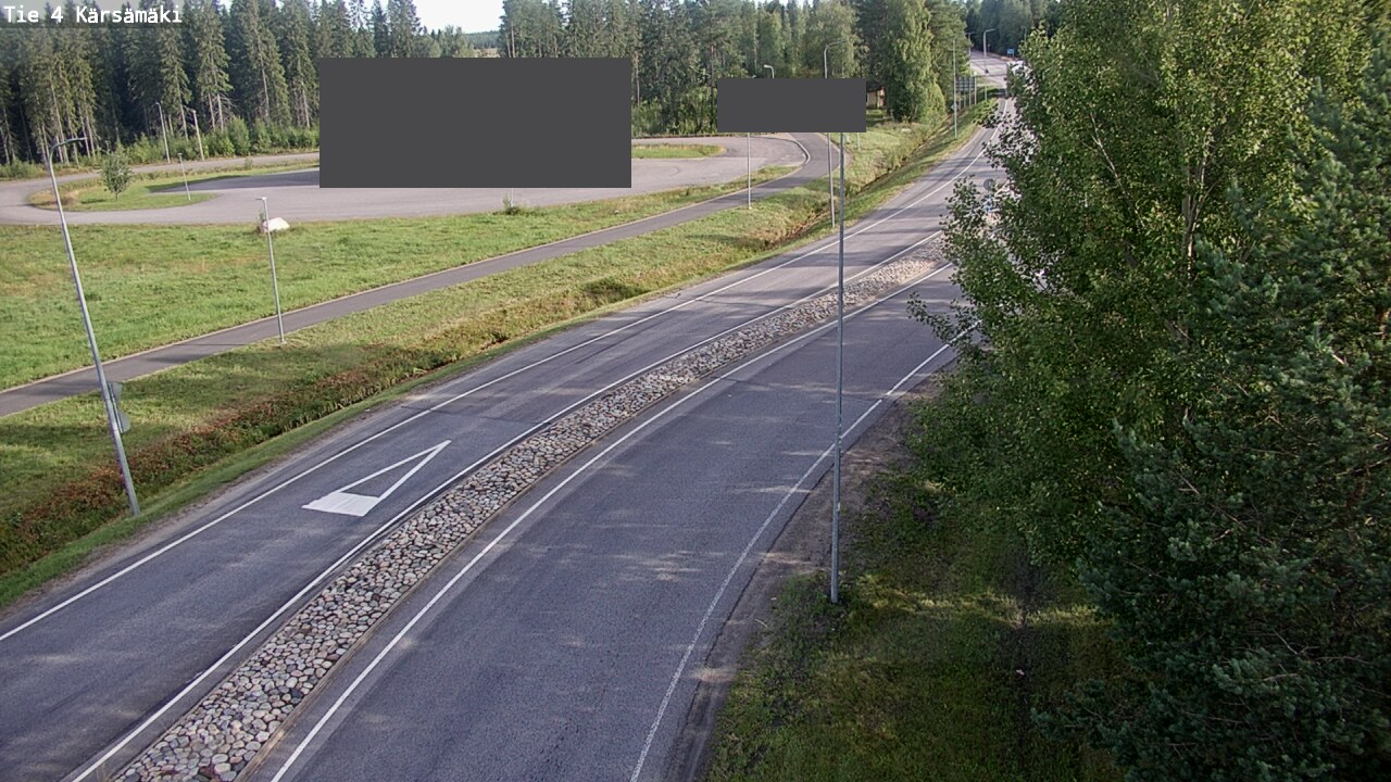 Weather Camera Image Road 4 Kärsämäki, Kärsämäki, Pohjois-Pohjanmaa