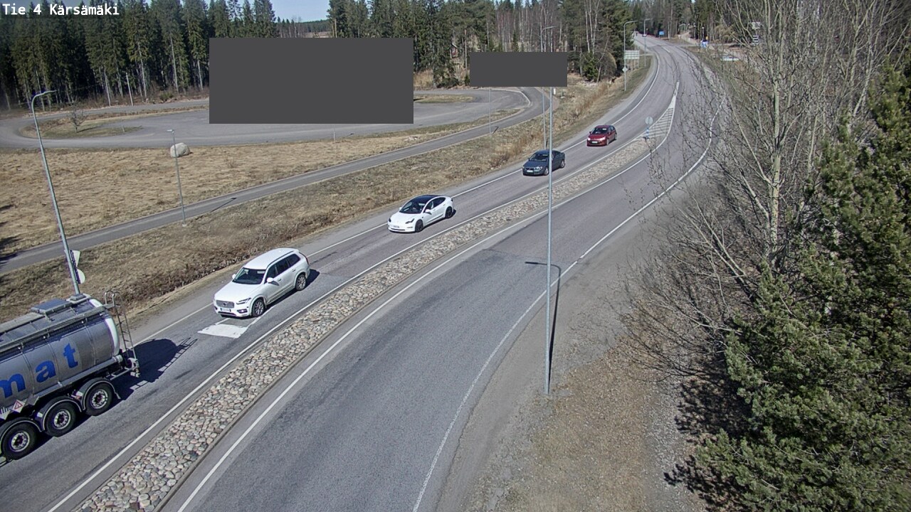 Weather Camera Image Road 4 Kärsämäki, Kärsämäki, Pohjois-Pohjanmaa