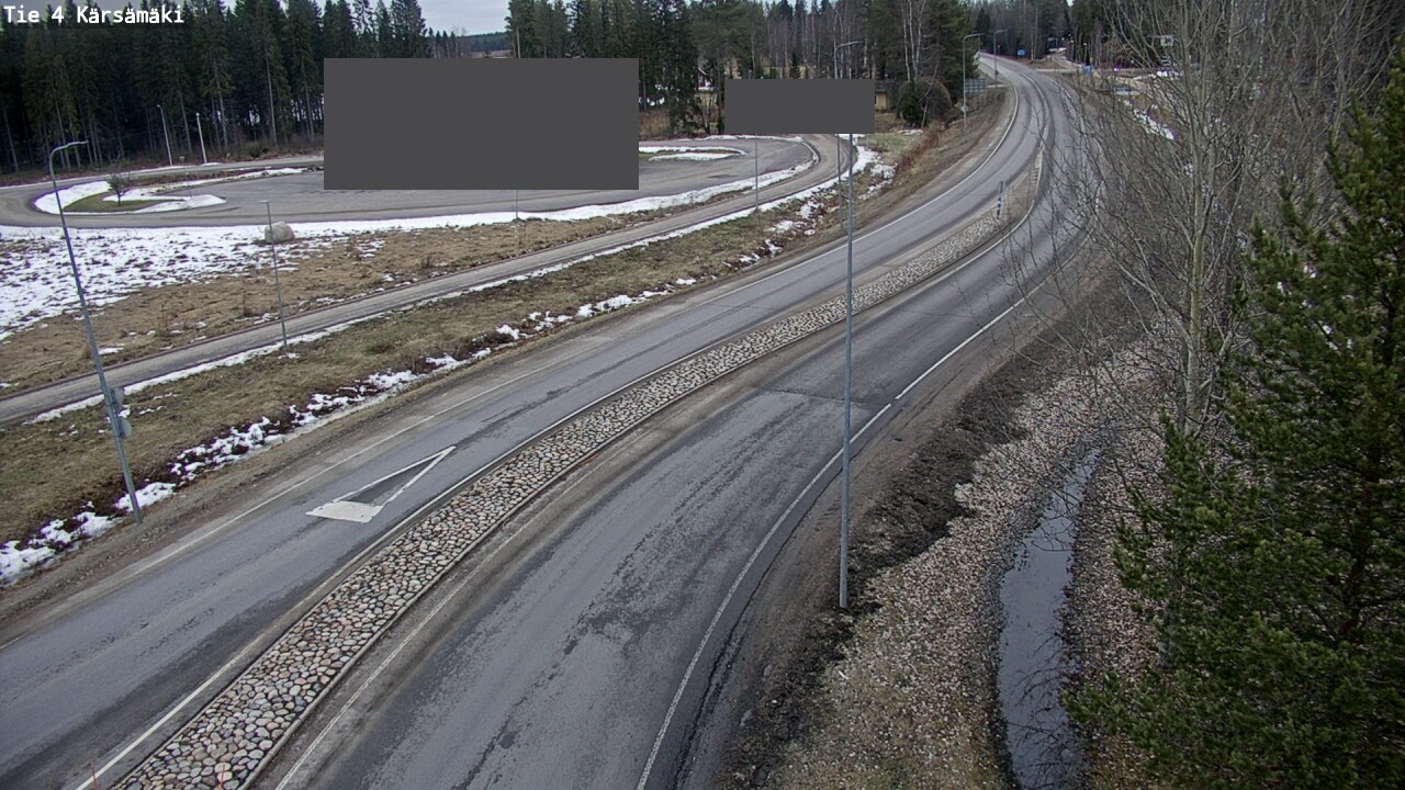 Weather Camera Image Väg 4 Kärsämäki, Kärsämäki, Pohjois-Pohjanmaa
