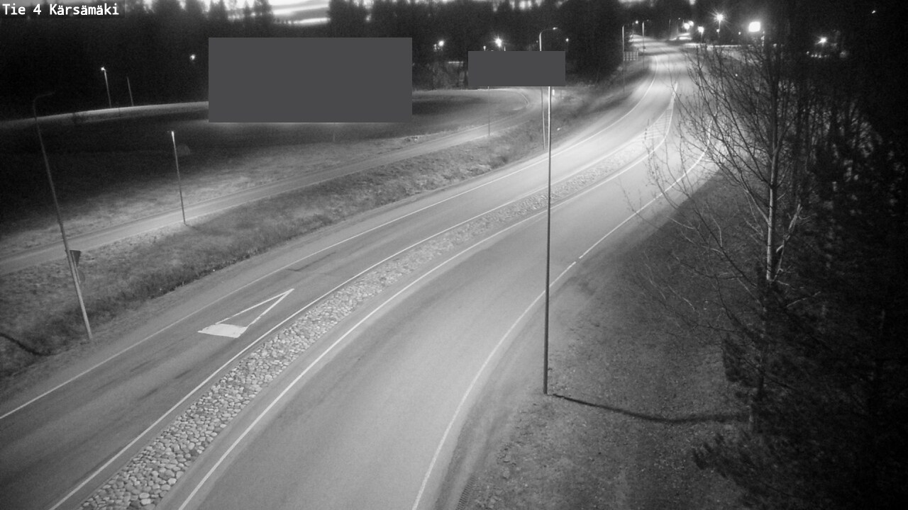 Weather Camera Image Road 4 Kärsämäki, Kärsämäki, Pohjois-Pohjanmaa