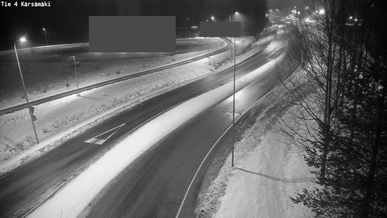 Weather Camera Image Road 4 Kärsämäki, Kärsämäki, Pohjois-Pohjanmaa