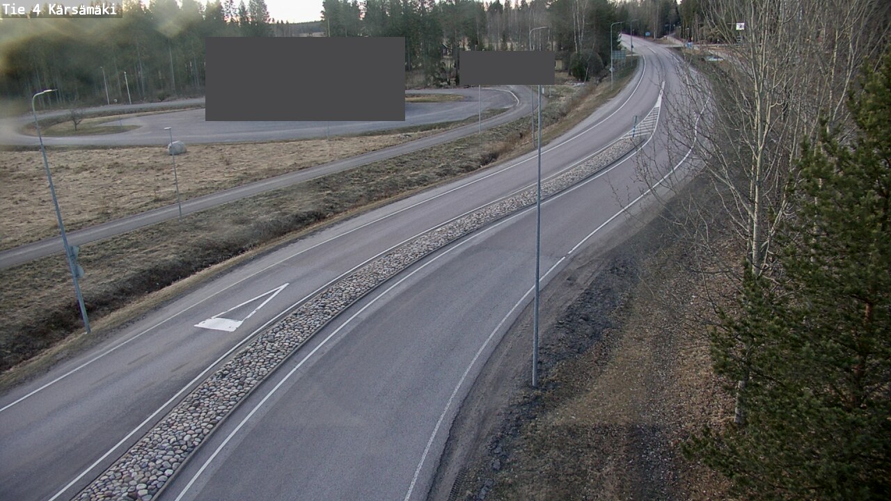 Weather Camera Image Road 4 Kärsämäki, Kärsämäki, Pohjois-Pohjanmaa